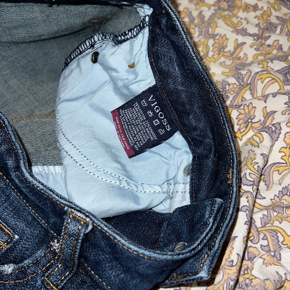 Vigoss Studio Denim Cutoff Shorts Size 27 - Picture 7 of 9